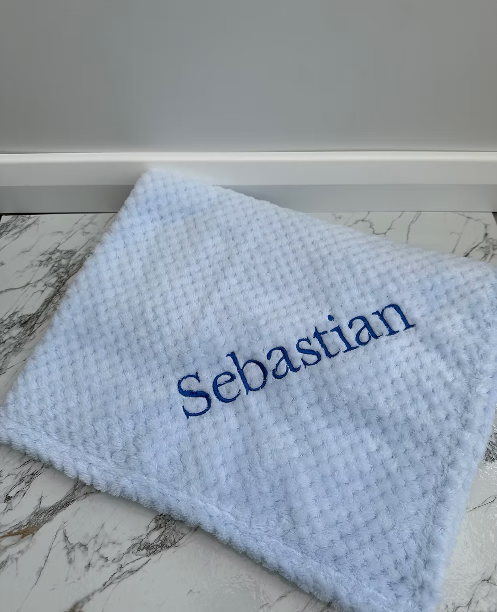 Personalised Baby Blanket With Name