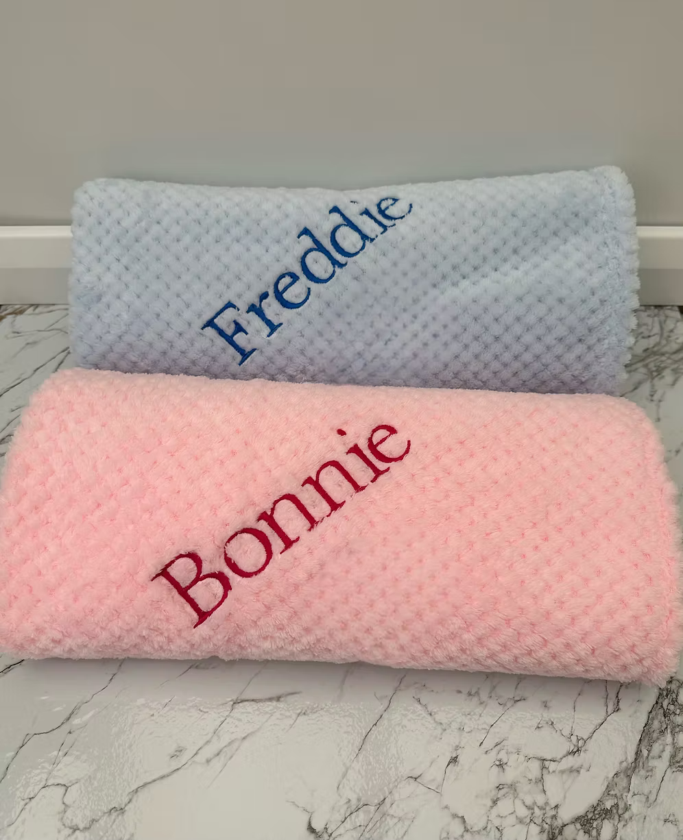 Personalised Baby Blanket With Name
