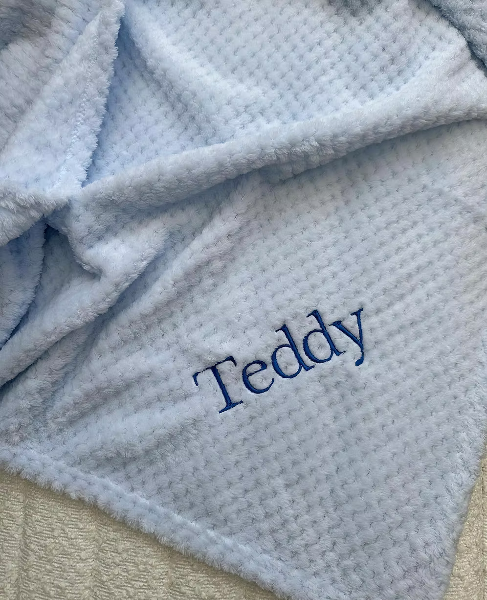 Personalised Baby Blanket With Name