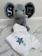 Baby Gift Keepsake Bundle | Elephant & Babygrow.
