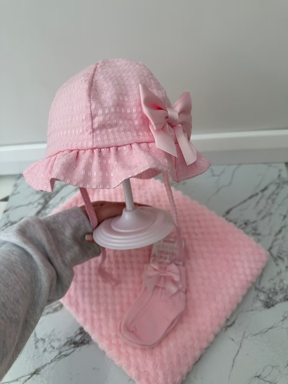 Personalised Baby Bundle | Blanket, Hat & Socks.