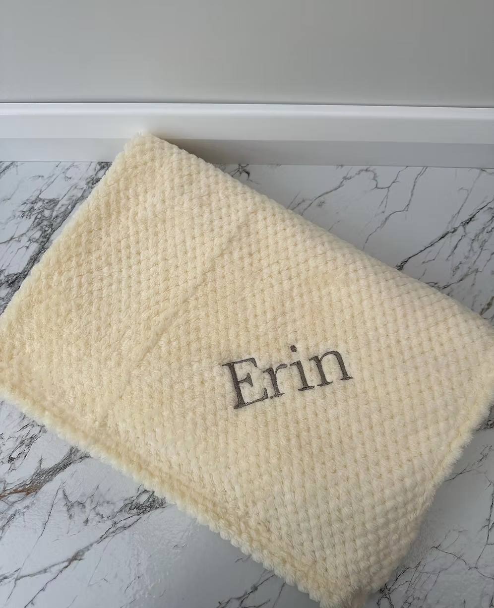 Personalised Baby Blanket With Name
