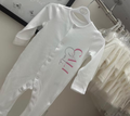 Personalised Baby Sleepsuit Babygrow Romper