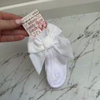 Baby Socks With Velvet Bow