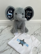 Baby Gift Keepsake Bundle | Elephant & Babygrow.