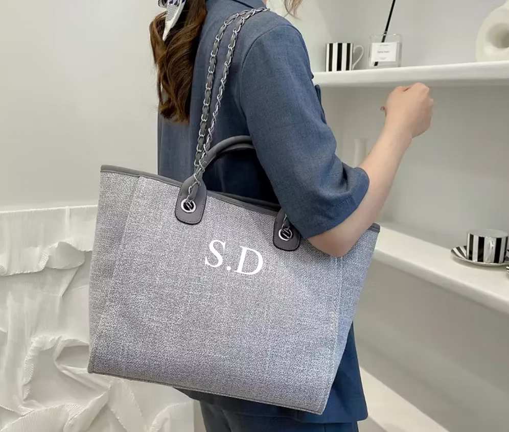 Personalised Canvas Tote Bag | 3 Sizes