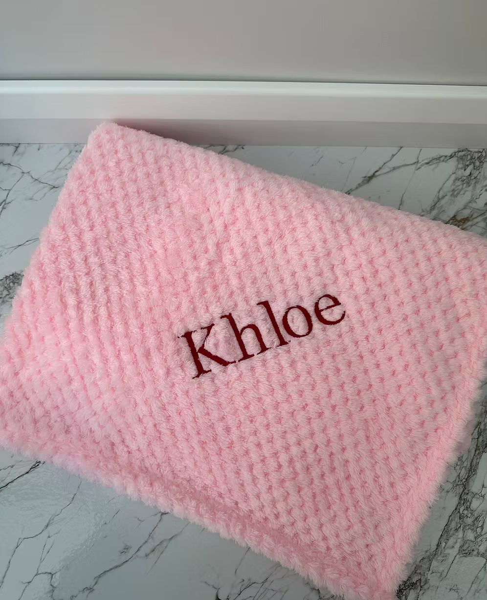 Personalised Baby Blanket With Name
