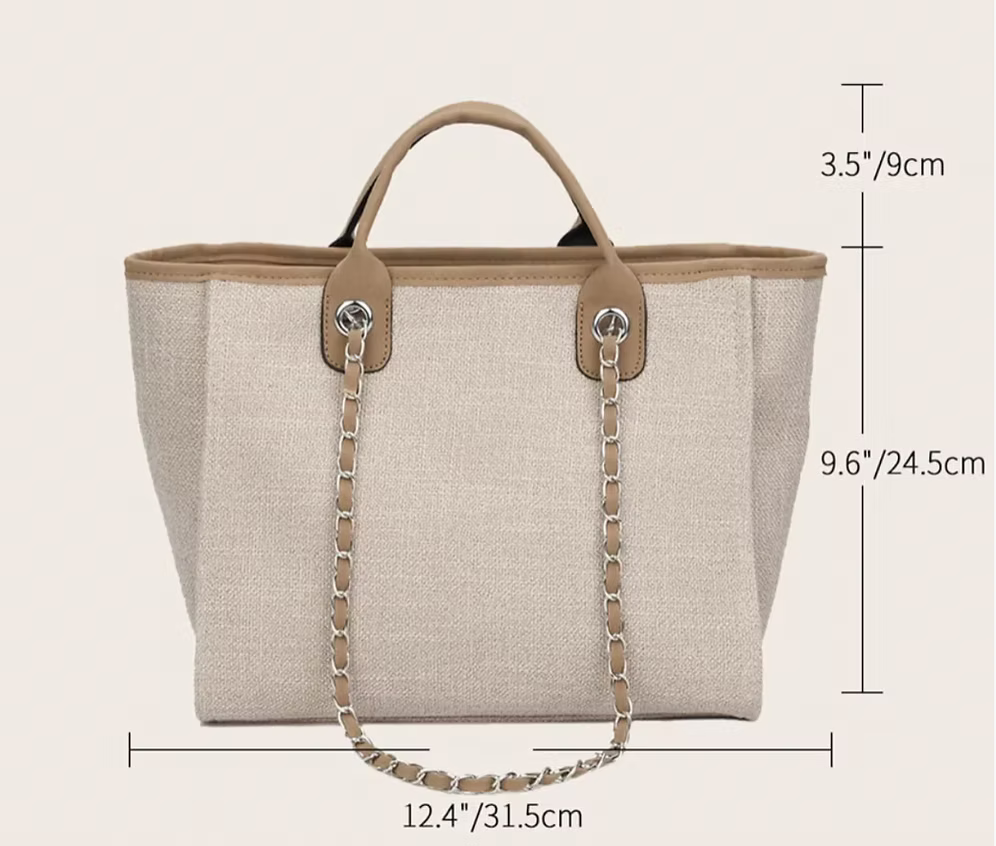 Personalised Canvas Tote Bag | 3 Sizes