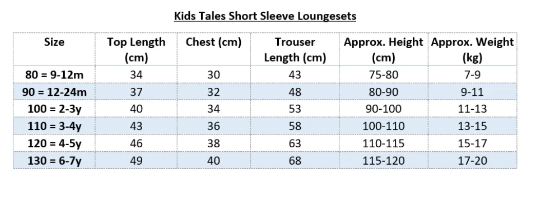 Personalised Short Sleeve Tracksuit Loungeset