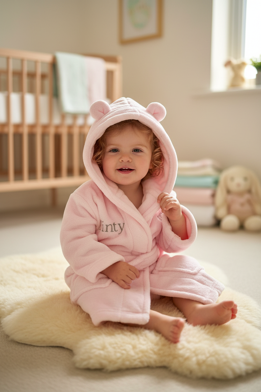 Kids Personalised Dressing Gown