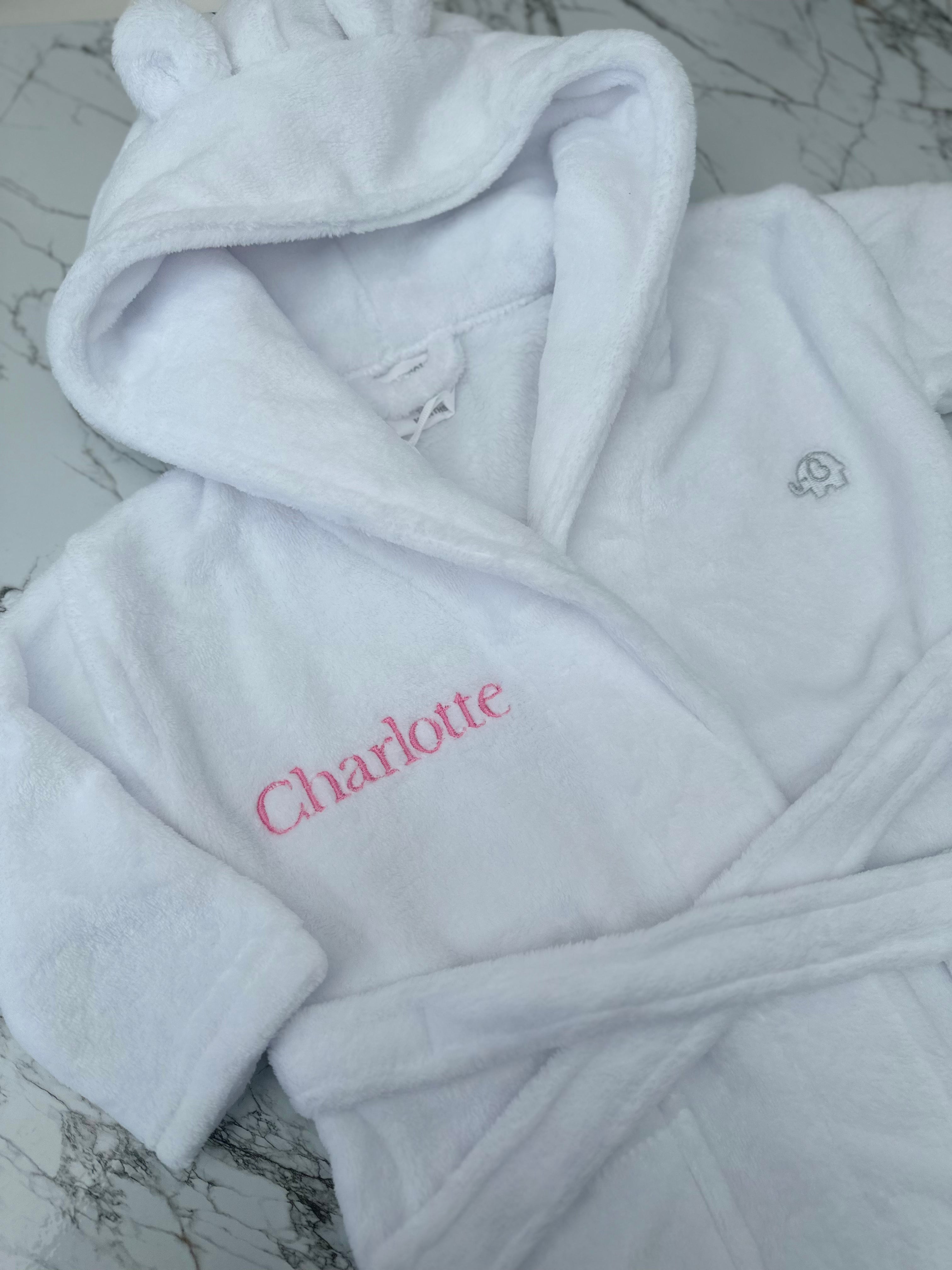 Kids Personalised Dressing Gown