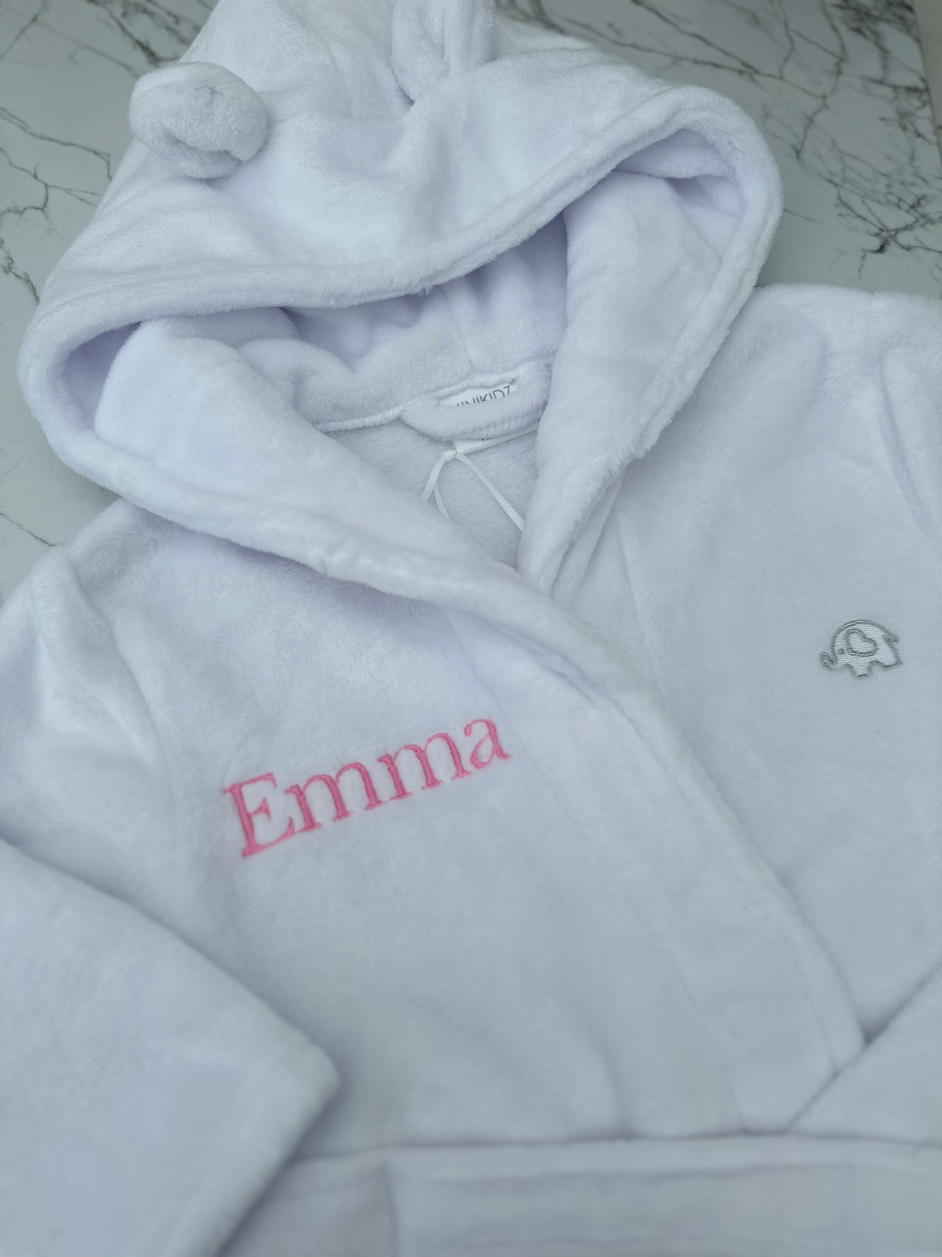 Kids Personalised Dressing Gown