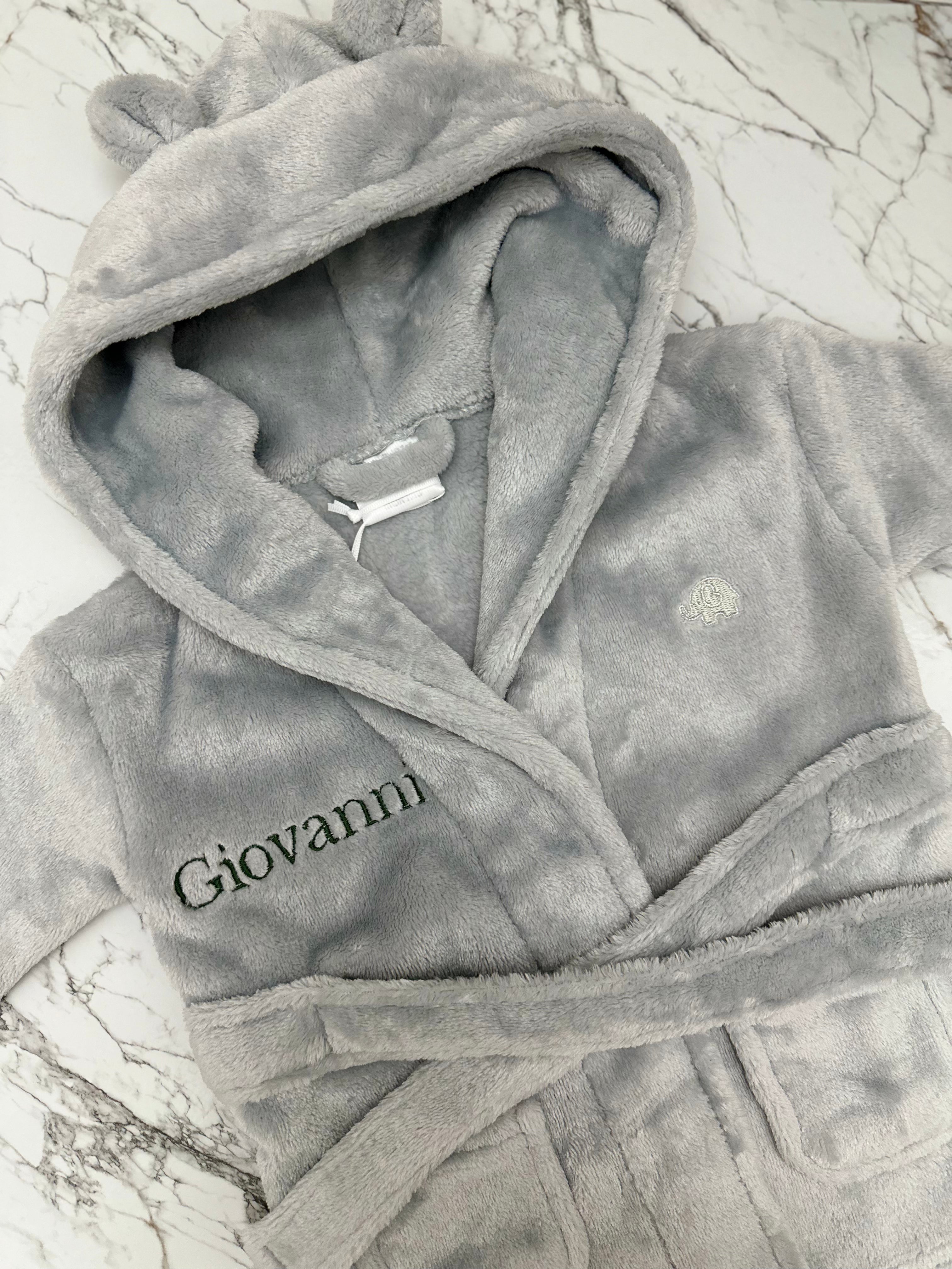 Kids Personalised Dressing Gown