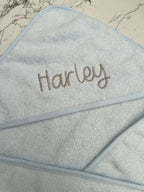 Personalised Baby Hooded Towel | Soft Baby Bath Towel