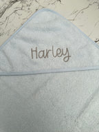 Personalised Baby Hooded Towel | Soft Baby Bath Towel