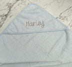 Personalised Baby Hooded Towel | Soft Baby Bath Towel
