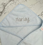 Personalised Baby Hooded Towel | Soft Baby Bath Towel