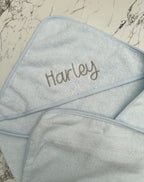 Personalised Baby Hooded Towel | Soft Baby Bath Towel