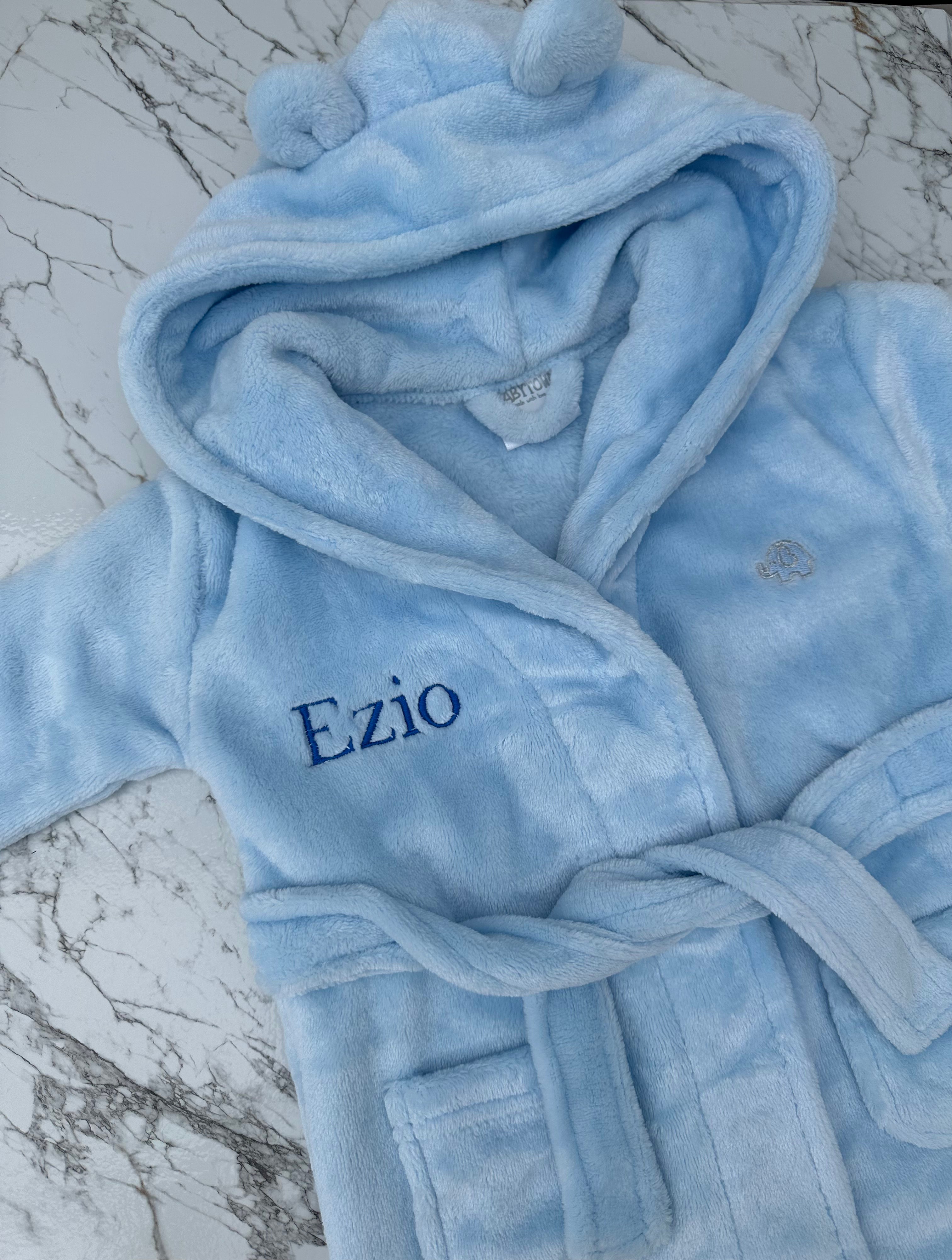 Kids Personalised Dressing Gown