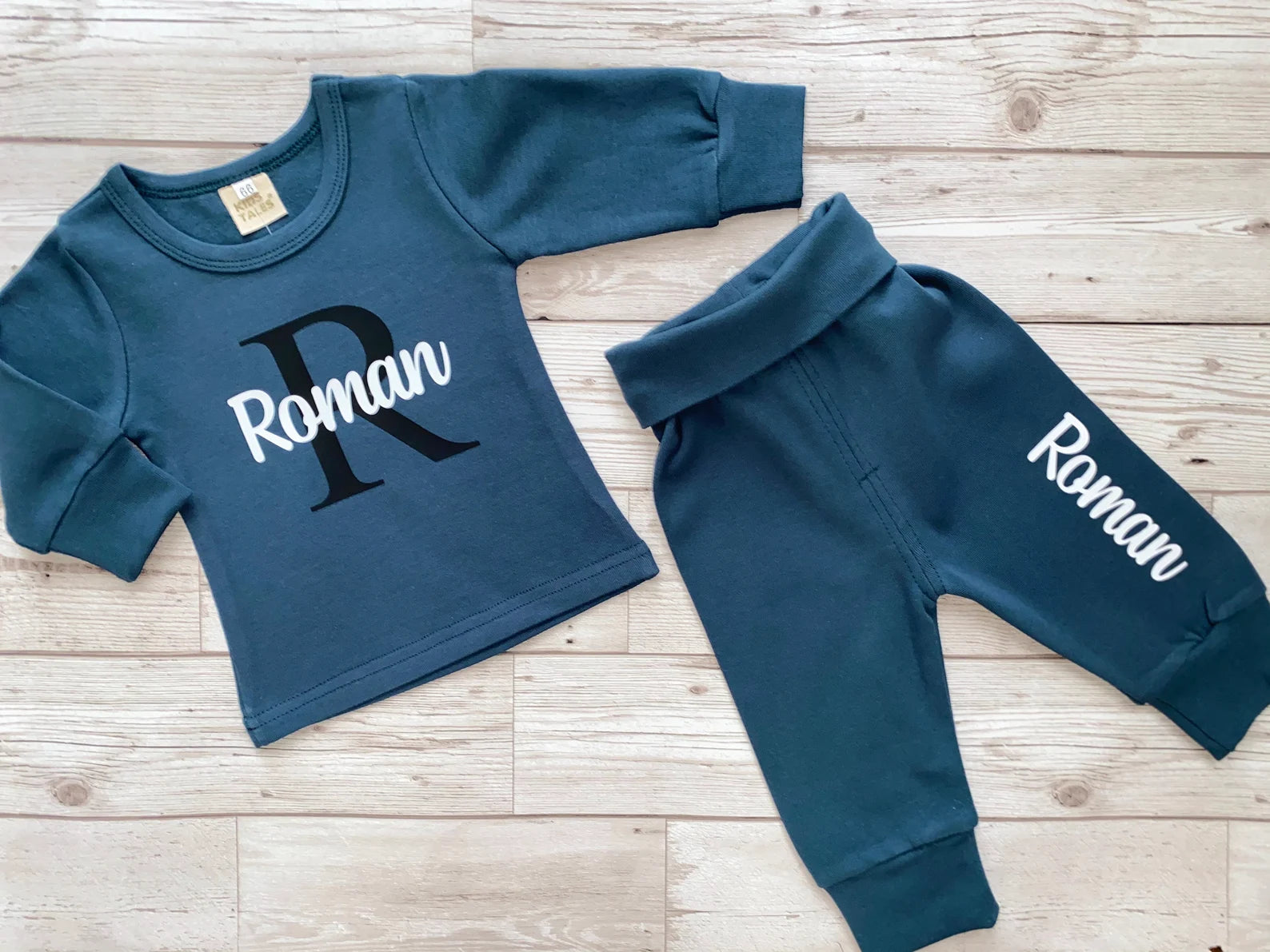 Kids Unisex Personalised Loungewear Tracksuit Set