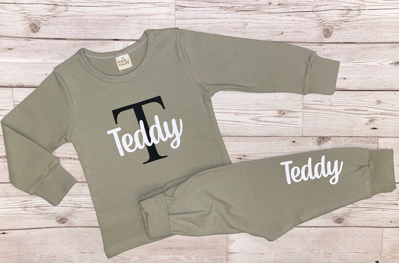 Kids Unisex Personalised Loungewear Tracksuit Set