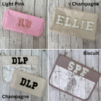 Personalised Nylon Bag with Chenille Patch Letters