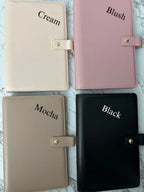 A5 Personalised Ring Binder Organiser Cover