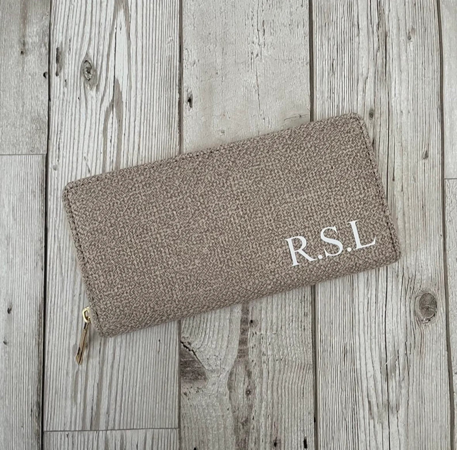 Personalised Canvas Purse