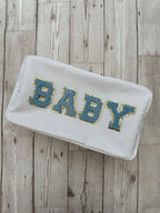 Personalised Nylon Bag with Chenille Patch Letters