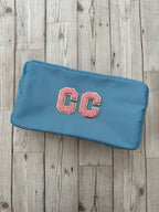 Personalised Nylon Bag with Chenille Patch Letters